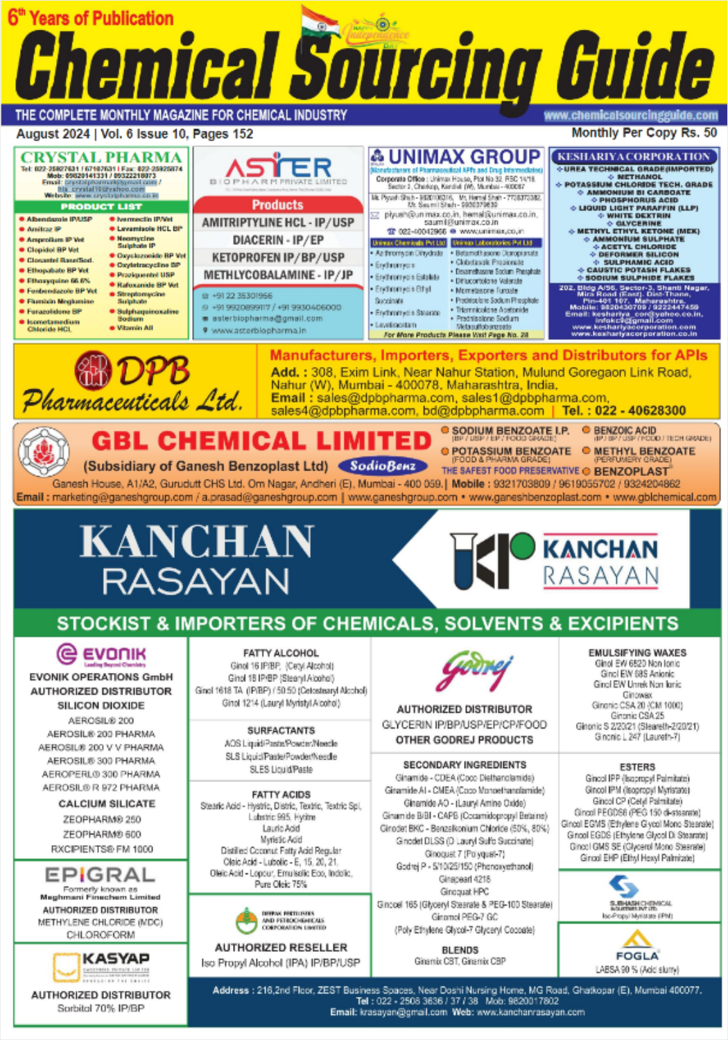 Chemical Sourcing Guide